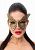 Золотистая женская карнавальная маска в форме бабочки от Джага-Джага