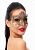 Роскошная золотистая женская карнавальная маска от Джага-Джага