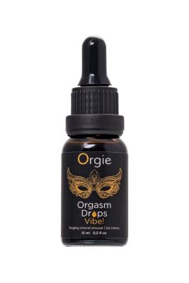 Возбуждающий гель для клитора ORGIE Orgasm Drops Vibe - 15 мл. от ORGIE