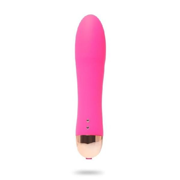 Розовый гладкий вибратор Massage Wand - 14 см. от Сима-Ленд