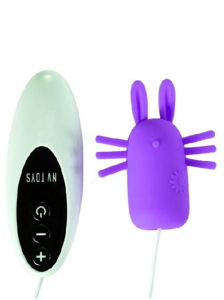 Фиолетовое виброяйцо Kitty в виде кошечки от NV Toys