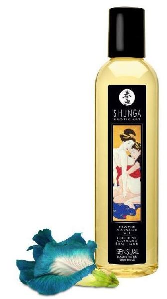 Массажное масло Sensual с цветочным ароматом - 250 мл. от Shunga