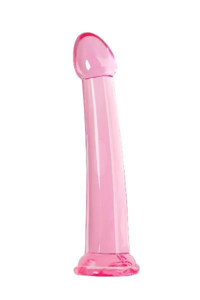 Розовый нереалистичный фаллоимитатор Jelly Dildo XL - 22 см. от Toyfa Basic