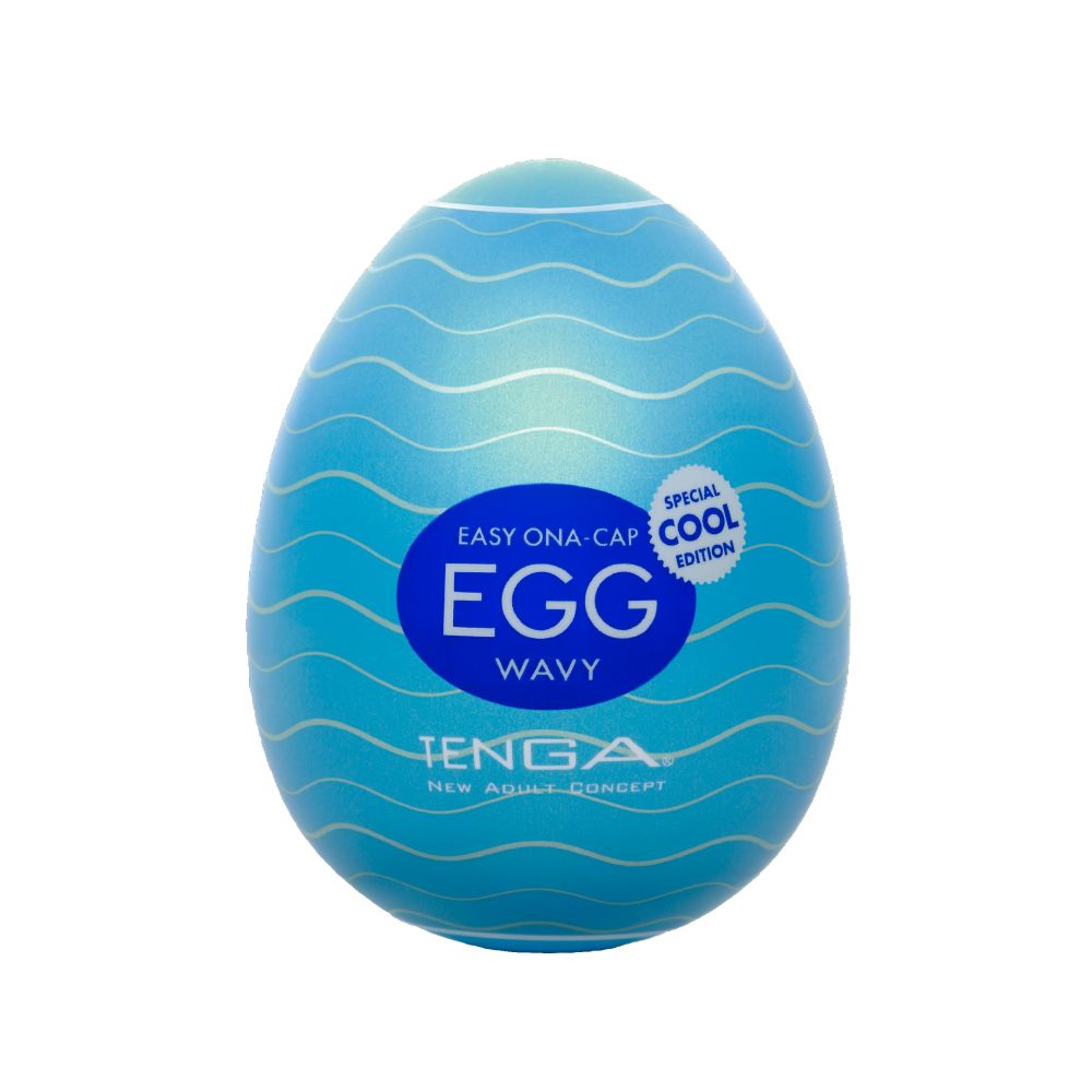 Мастурбатор-яйцо с охлаждающей смазкой COOL EGG от Tenga