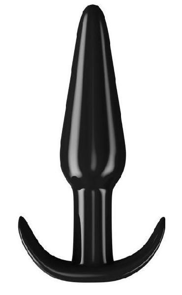 Черная анальная пробка для ношения - 11,5 см. от Сумерки богов