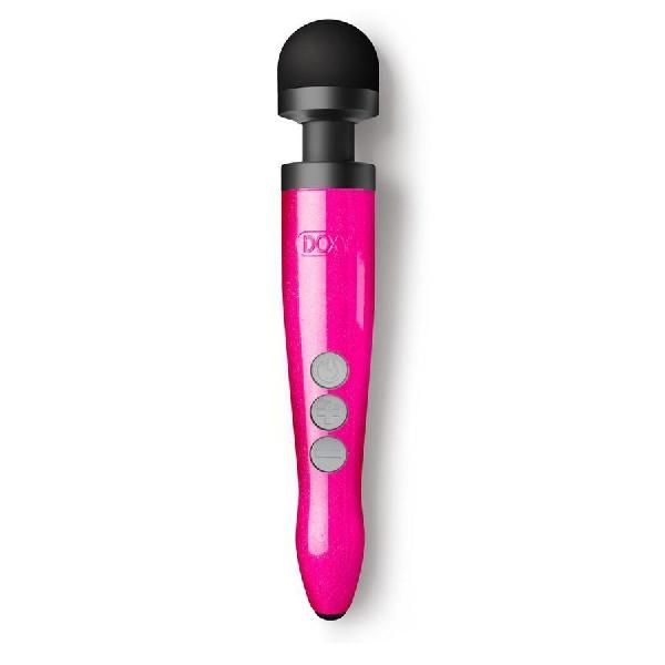 Розовый беспроводной wand-вибратор Doxy Die Cast 3R от Doxy
