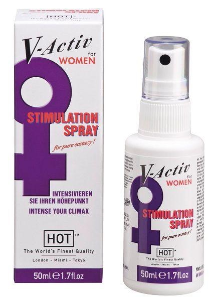 Стимулирующий спрей для женщин V-activ - 50 мл. от HOT