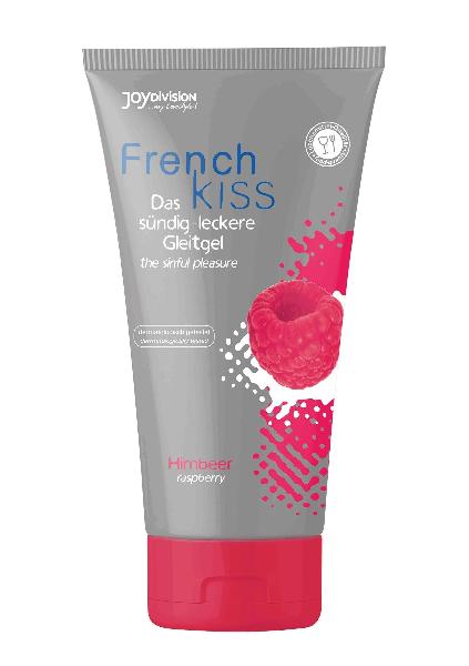 Съедобная смазка на водной основе JoyDivision Frenchkiss со вкусом малины -  75 мл. от Joy Division