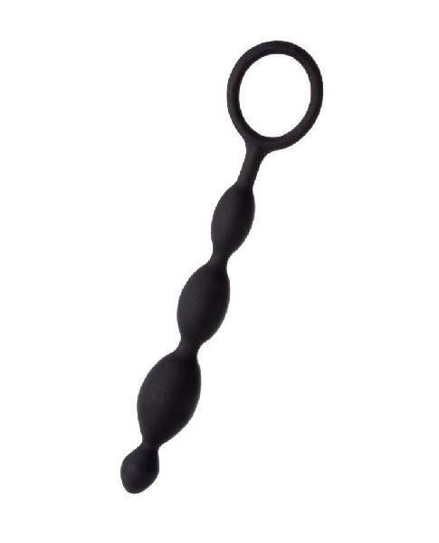 Анальная цепочка черного цвета A-toys - 19,5 см. от A-toys