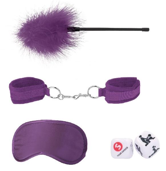 Фиолетовый игровой набор Introductory Bondage Kit №2 от Shots Media BV