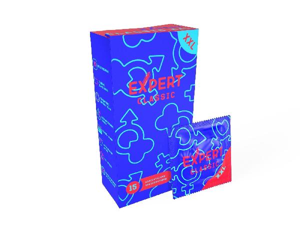 Презервативы увеличенного размера Expert Classic XXL - 15 шт. от Expert