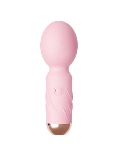 Нежно-розовый мини-вибратор Cute mini Wand от Secwell