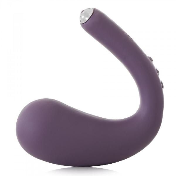 Фиолетовый вибратор Dua G-spot   Clitoral Wearable Vibrator - 17,8 см. от Je Joue