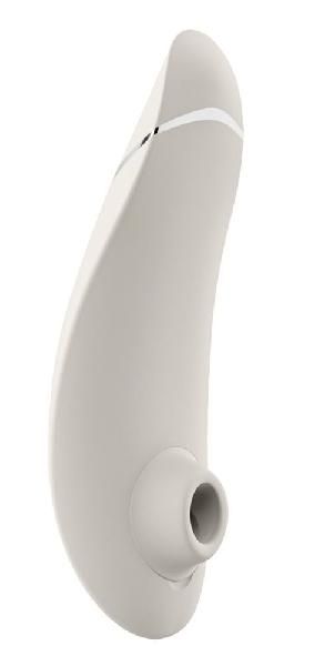 Светло-серый клиторальный стимулятор Womanizer Premium 2 от Womanizer