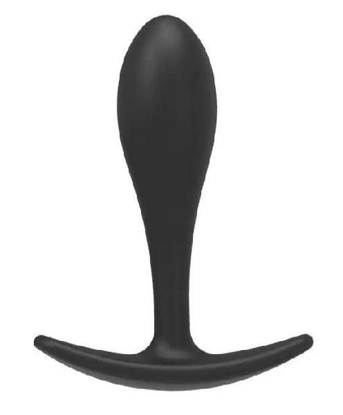 Черная силиконовая пробка-якорь размера L - 11,1 см. от OYO