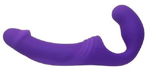 Фиолетовый безремневой вибрострапон - 21,5 см. от Howells
