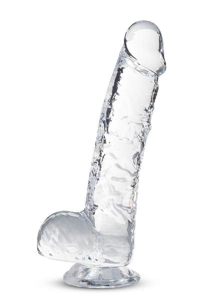 Прозрачный фаллоимитатор 6 Inch Crystalline Dildo - 15,2 см. от Blush Novelties