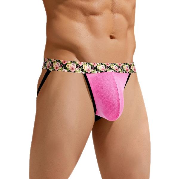 Сексуальные трусы-джоки Gauvine с цветочным принтом на резинке от Gauvine