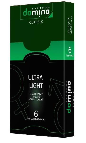 Супертонкие презервативы DOMINO Ultra Light - 6 шт. от Domino