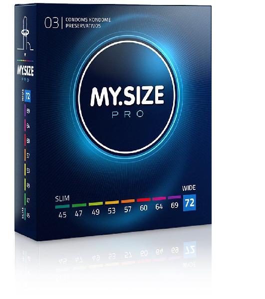 Презервативы MY.SIZE размер 72 - 3 шт. от My.Size