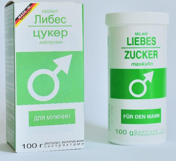 Сахар любви для мужчин Liebes-Zucker maskulin - 100 гр. от Milan Arzneimittel GmbH