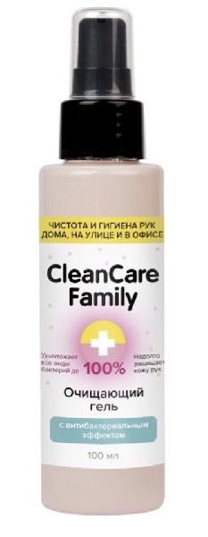 Очищающий гель с антибактериальным эффектом CleanCare Family - 100 мл. от CleanCare Family