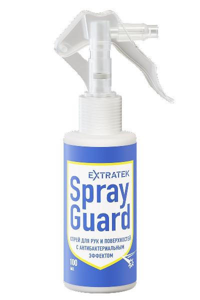 Спрей для рук и поверхностей с антибактериальным эффектом EXTRATEK Spray Guard - 100 мл. от Spray Guard