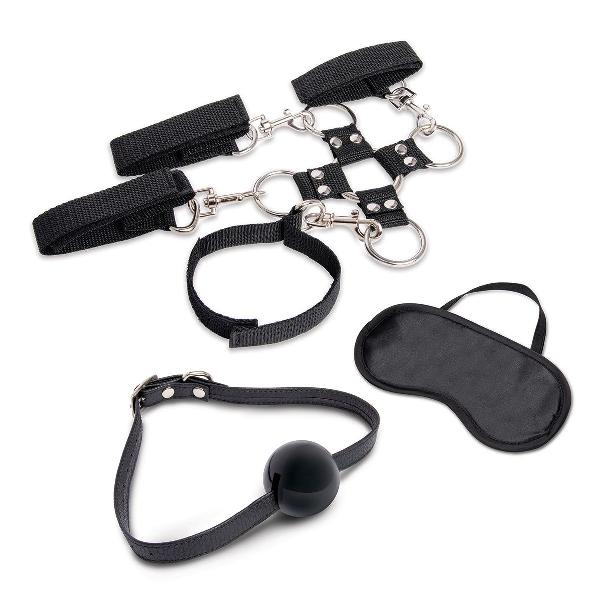 Набор для фиксации из 7 предметов Hogtie   Ball Gag Kit от Lux Fetish