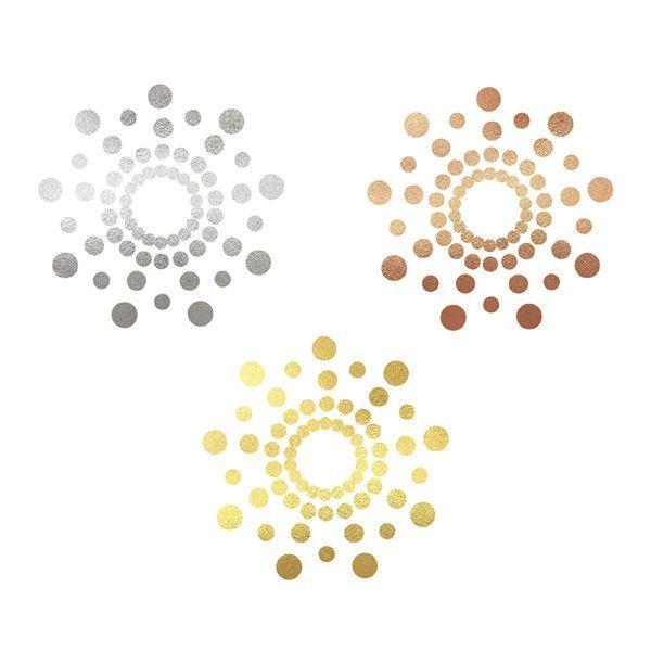 Временные тату на грудь от Bijoux Indiscrets