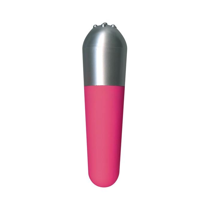 Розовый мини-вибратор Funky Vibrette - 11 см. от Toy Joy
