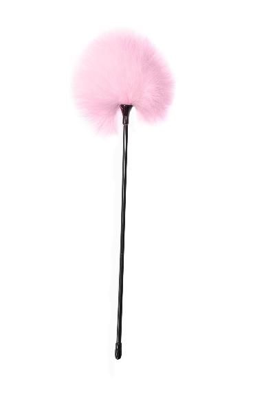 Розовый пуховый тиклер Treasure - 41 см. от Lola toys