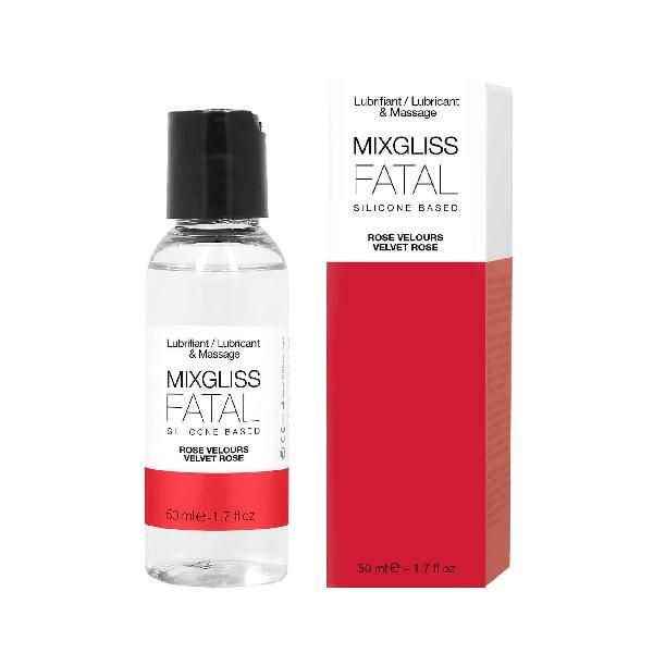 Силиконовый флюид с ароматом розы Mixgliss Fatal Velvet Rose - 50 мл. от Mixgliss