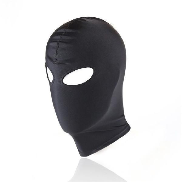 Черный текстильный шлем с прорезью для глаз от Bior toys