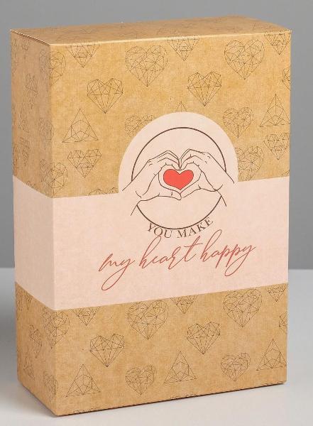Складная коробка  С любовью  - 16 х 23 см. от Сима-Ленд