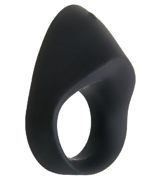 Черное эрекционное кольцо с вибрацией Night Rider от Zero Tolerance