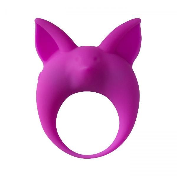 Фиолетовое эрекционное кольцо Kitten Kyle от Lola toys