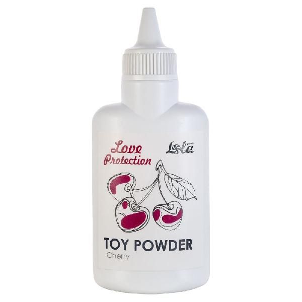 Пудра для игрушек Love Protection с ароматом вишни - 30 гр. от Lola toys