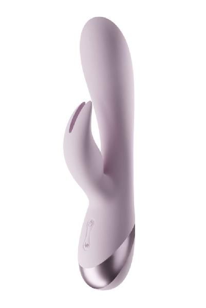 Сиреневый перезаряжаемый вибратор-кролик May - 19,4 см. от Lola Games