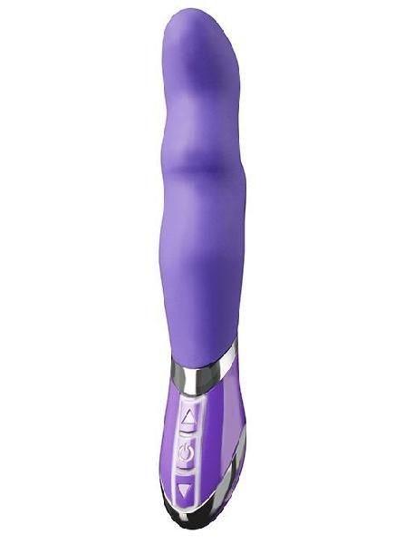 Фиолетовый перезаряжаемый вибратор OPTIMAL G 7.5INCH RECHARGEABLE VIBRATOR - 19 см. от NMC