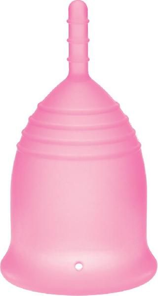 Розовая менструальная чаша Clarity Cup L от Bradex