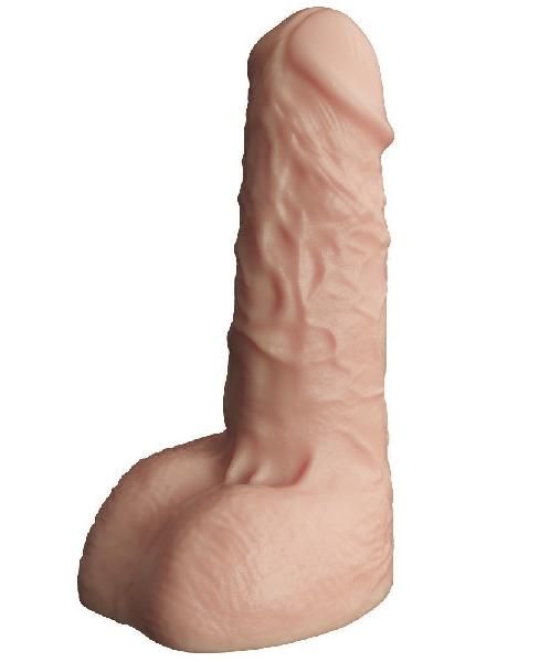 Телесный фаллоудлинитель с мошонкой Cock Next - 17 см. от LOVETOY (А-Полимер)