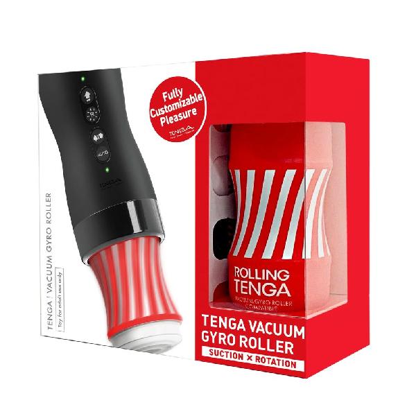 Набор Tenga Vacuum Gyro Roller 3s: мастурбатор и устройство для вращения и создания вакуума от Tenga Набор Tenga Vacuum Gyro Roller 3s: мастурбатор и устройство для вращения и создания вакуума от Tenga