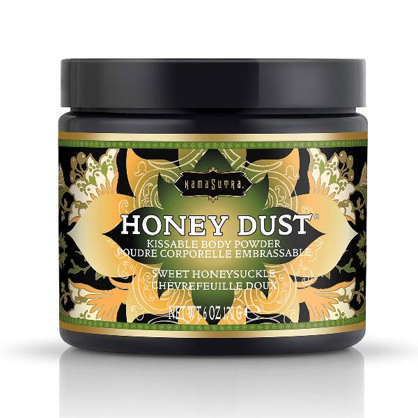 Пудра для тела Honey Dust Body Powder с ароматом жимолости - 170 гр. от Kama Sutra