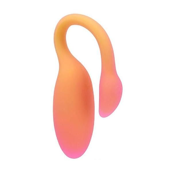 Оранжевый вибратор Flamingo Max от Magic Motion