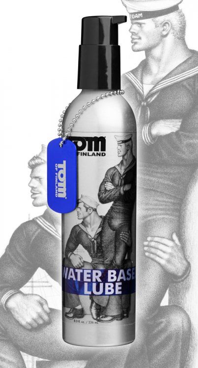 Лубрикант на водной основе Tom of Finland Water Based - 236 мл. от XR Brands