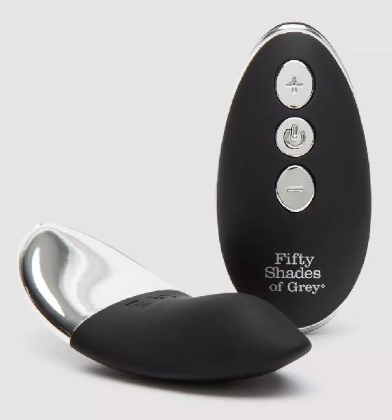 Клиторальный стимулятор с пультом ДУ Relentless Vibrations Remote Knicker Vibrator от Fifty Shades of Grey