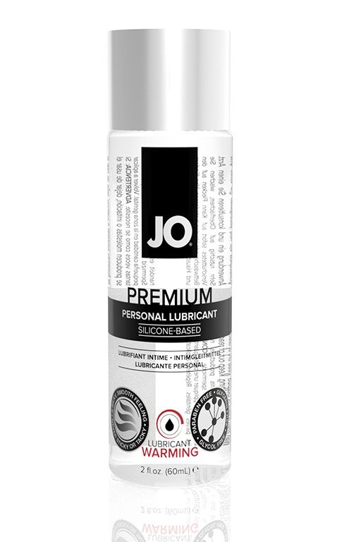 Возбуждающий лубрикант на силиконовой основе JO Personal Premium Lubricant  Warming - 60 мл. от System JO
