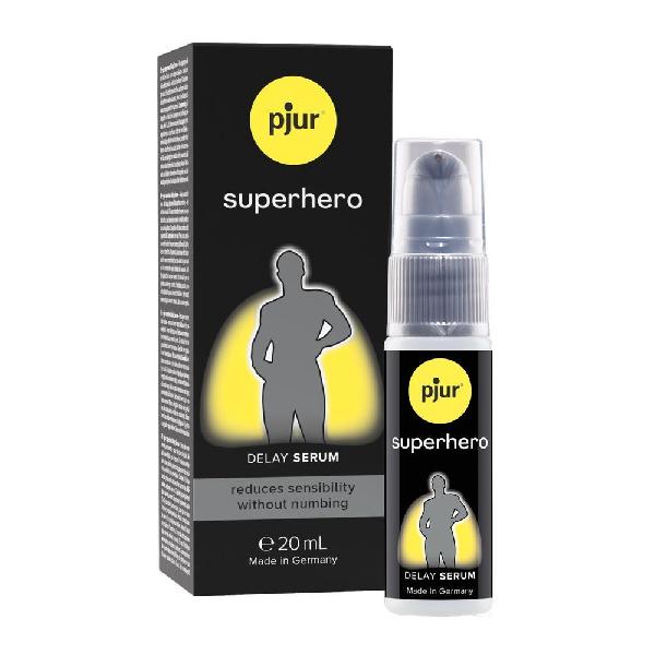 Пролонгатор-сыворотка pjur Superhero Delay Serum - 20 мл. от Pjur