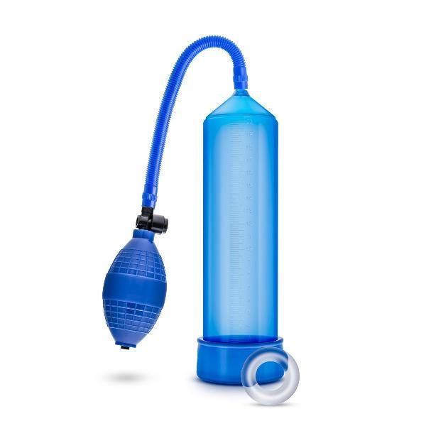 Синяя ручная вакуумная помпа Male Enhancement Pump от Blush Novelties