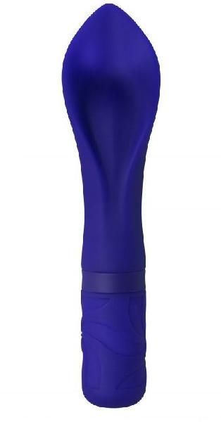 Синий мини-вибратор Mamasita’s Fantastic Shield - 15,2 см. от Lola toys